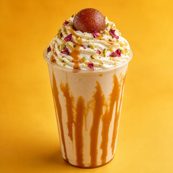 Gulab Jamun Milkshake